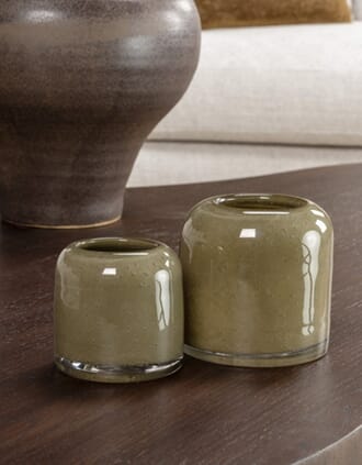 SUZE VOTIVE OLIVE GREEN S