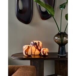NORWELL VOTIVE SAND/BROWN SWIRLL M