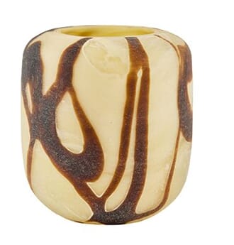 NORWELL VOTIVE SAND/BROWN SWIRLL L