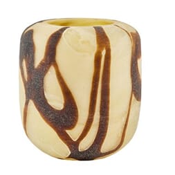 NORWELL VOTIVE SAND/BROWN SWIRLL L