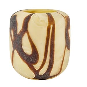 NORWELL VOTIVE SAND/BROWN SWIRLL L