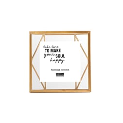 NURI WALL PHOTOFRAME GOLD 10X10 CM