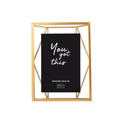 NURI WALL PHOTOFRAME GOLD 10X15 CM