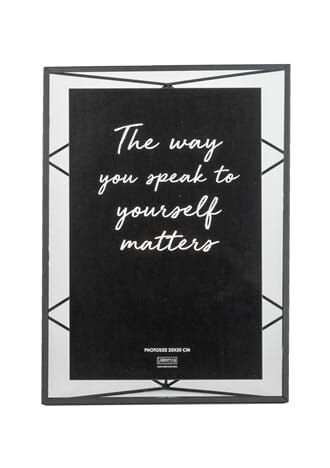 NURA PHOTOFRAME BLACK 20X30 CM