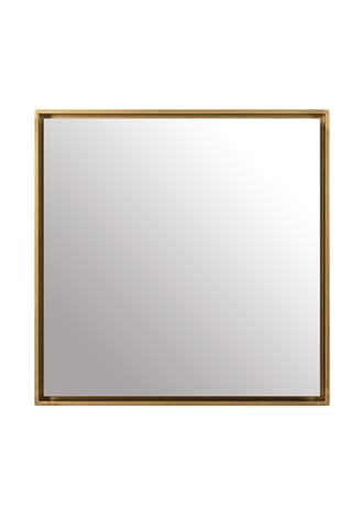 NASHVILLE MIRROR ANTIQUE GOLD 60X60 CM