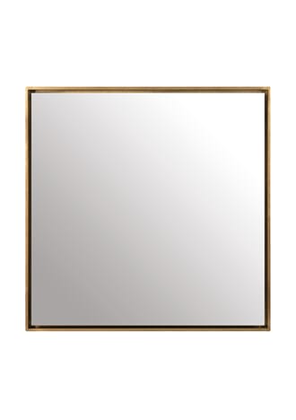 NASHVILLE MIRROR ANTIQUE GOLD 80X80 CM