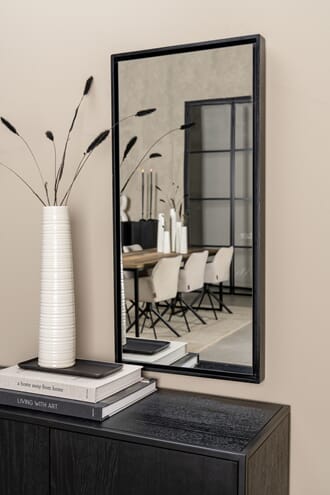 NASHVILLE MIRROR BLACK 82X40 CM