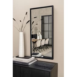 NASHVILLE MIRROR BLACK 82X40 CM
