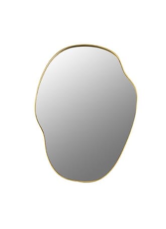 VANESSA MIRROR ANTIQUE GOLD S