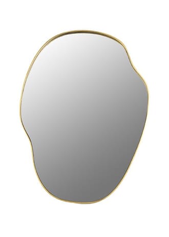 VANESSA MIRROR ANTIQUE GOLD M