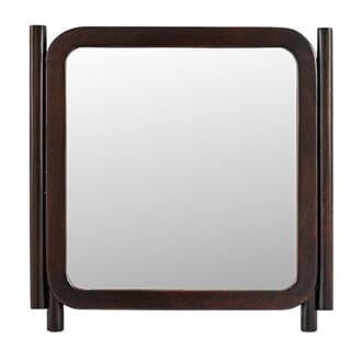 VIDALIA MIRROR WALNUT S W50/H50
