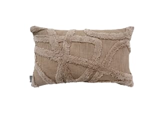TAOS PILLOW TAUPE 50X30 CM