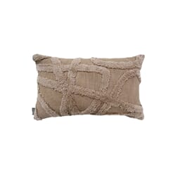 TAOS PILLOW TAUPE 50X30 CM