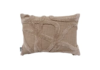 TAOS PILLOW TAUPE 60X40 CM