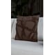 TAOS PILLOW BROWN 50X50 CM