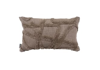 TAOS PILLOW GREY 50X30 CM