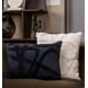 TAOS PILLOW BLACK 60X40 CM