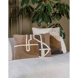 MADELIA PILLOW WHITE 60 X 40 CM