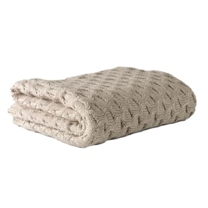 EVANS PLAID BEIGE 170X130 CM