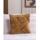 BRYAN PILLOW BROWN OCHRE 50 X 50 CM