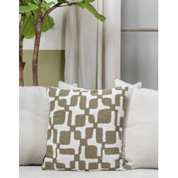 LUUK PILLOW OLIVE GREEN 50X50CM