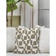 LUUK PILLOW OLIVE GREEN 50X50CM