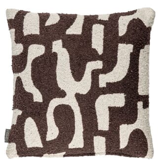 LUUK PILLOW BROWN 50X50CM