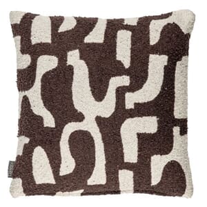 LUUK PILLOW BROWN 50X50CM