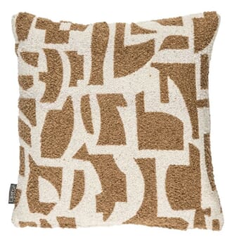 LUUK PILLOW BROWN OCHRE 50X50CM