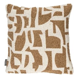 LUUK PILLOW BROWN OCHRE 50X50CM