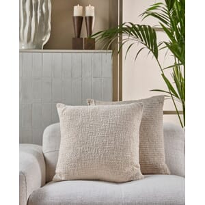 CARSON PILLOW IVORY 50X50CM