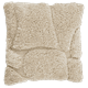 MACKENZIE PATCH PILLOW BEIGE 50X50CM
