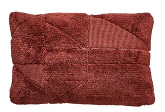 SEBASTIANA PILLOW BURGUNDY 60X40CM