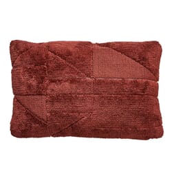 SEBASTIANA PILLOW BURGUNDY 60X40CM