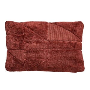 SEBASTIANA PILLOW BURGUNDY 60X40CM