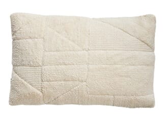 SEBASTIANA PILLOW ECRU 60X40CM