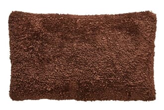 BENEDITA PILLOW CHOCOLATE  50X30CM