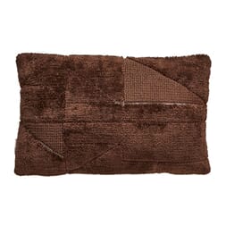 SEBASTIANA PILLOW CHOCOLATE 60X40CM