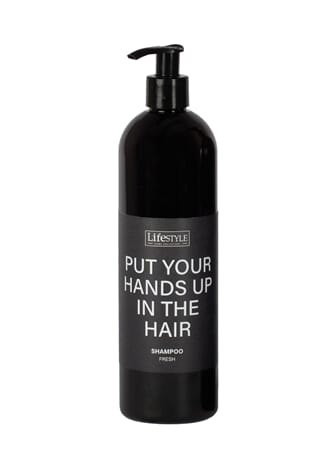 PUT YOUR HANDS UP IN THE HAIR SHAMPOO