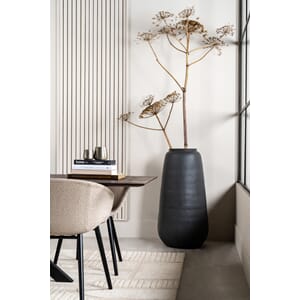 ZANTA VASE BLACK