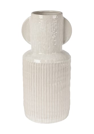 JACOB VASE WHITE L