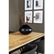 LEWES OVAL VASE BLACK L