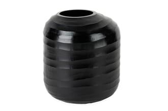 KENVILL VASE BLACK BOLD