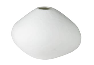 LEWES OVAL VASE WHITE L