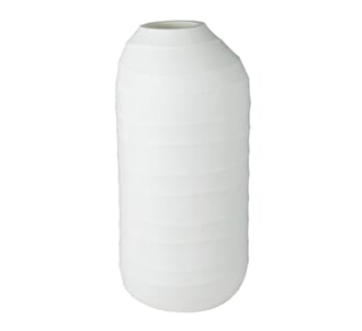 KENVILL VASE WHITE SLIM
