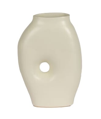 LOWELL VASE WHITE