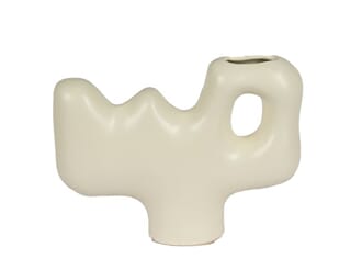 LINTEN VASE WHITE