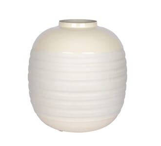 HUUB VASE ECRU L