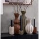 GWEN VASE BROWN