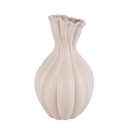 GWEN VASE ECRU
